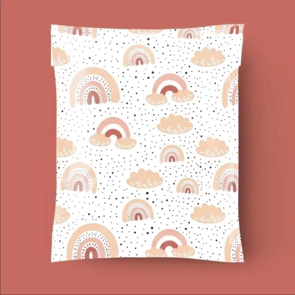 Poly Mailers MIX Cards 6x9 10x13 35pcs 35stickers